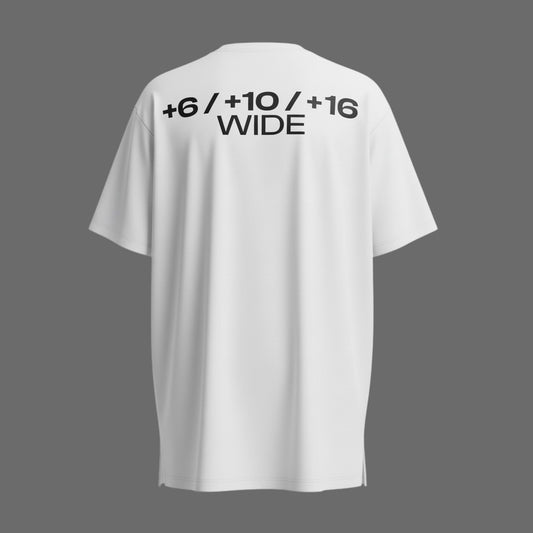 T-shirt Oversize Tee - +6 / +10 / +16 = WIDE